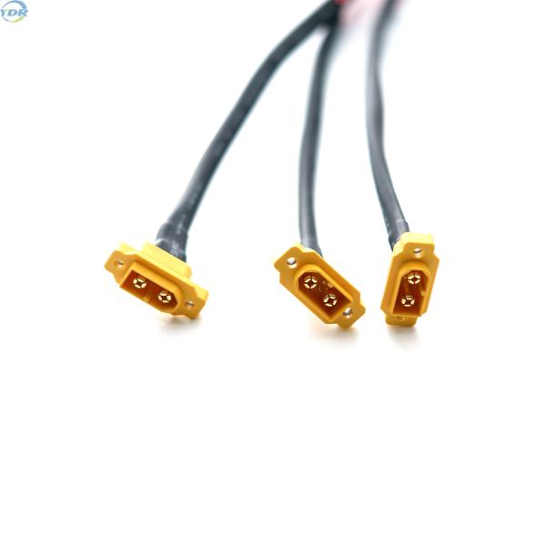 Panel Mounted Xt60 Charging Cable Silicone Copper for RC Lipo Battery