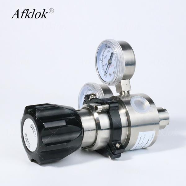 Precision Stainless Steel Regulator for Gas Pressure Control with Sliver Female Thread