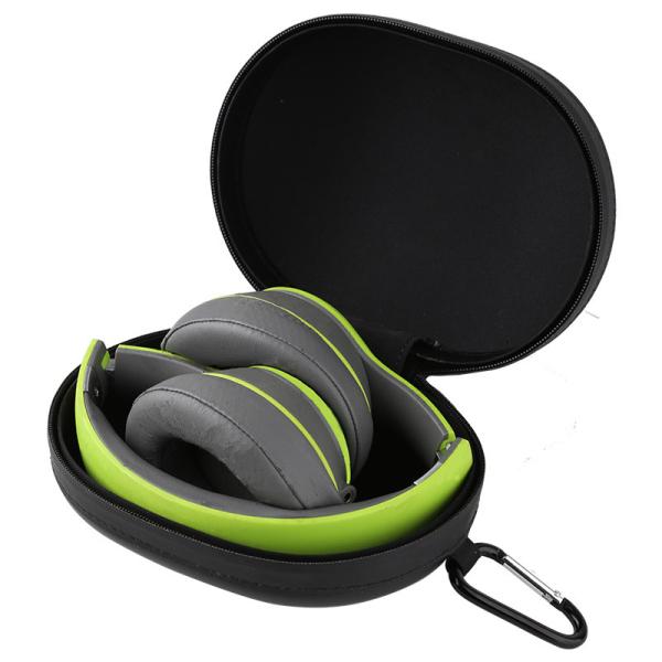 Shell Headphone Case dura estável durável 15*21*10 cm com zíper