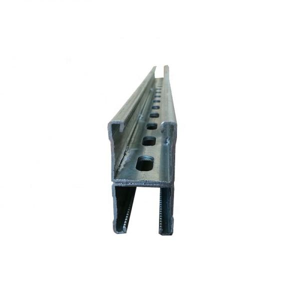 Chengyi 50x50mm Standard Length Metal Building Rolled Galvanized C Channel Steel