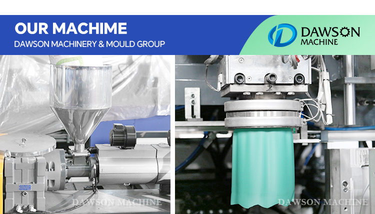 Aluminum with beryllium copper mold material 5L 8L 10L plastic bottle blowing machine HDPE machine cycle time 21.6 seconds