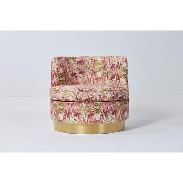 American Style Living Room Couches Crazy Beautiful Velvet Fabric Single Leisure Chair