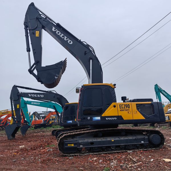 Used Volvo Excavators Ec290 29ton Large Digger Heavy Import Machinery