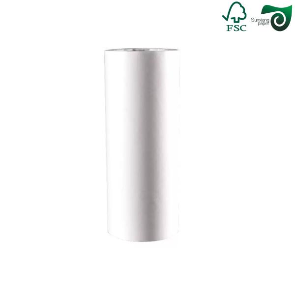 80GSM 90GSM Papier kraft blanc sans danger pour les aliments pour la fabrication de sacs ultra résistant aux larmes Toutes les pâtes de bois FSC