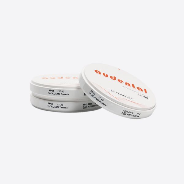 Pre Shaded Zirconia Block with High Translucency and Flexural Strength Ideal for Bridges Crowns Inlays Onlays and Veneers
