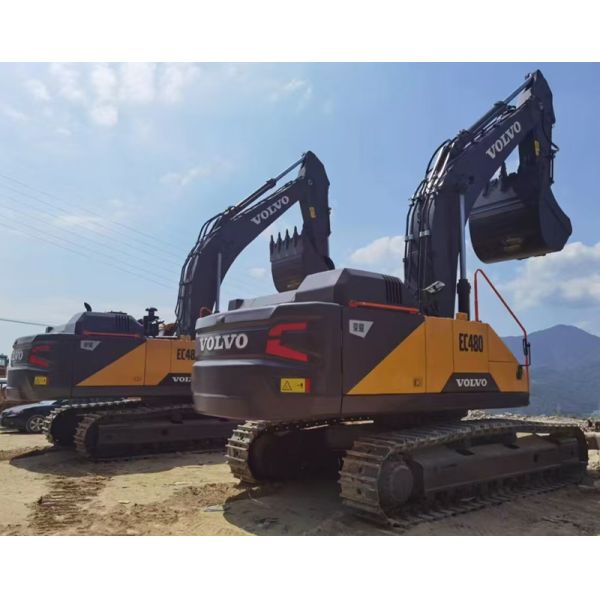 Volvo EC480 Used Construction Digger Excavator Machinery With Cheap Price
