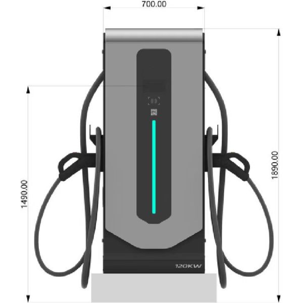 DC Fast Charger 380v 30KW CCS1 CCS2 Level 3 DC Commercial EV Fast Charging Station DC Charger EV