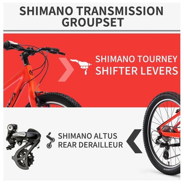 Велосипед дороги углерода 40 детей дюйма SAVA желтеет велосипед детей тормоза v