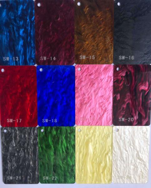 Water Grain Pearl Acrylic Sheets For Furniture Decoration