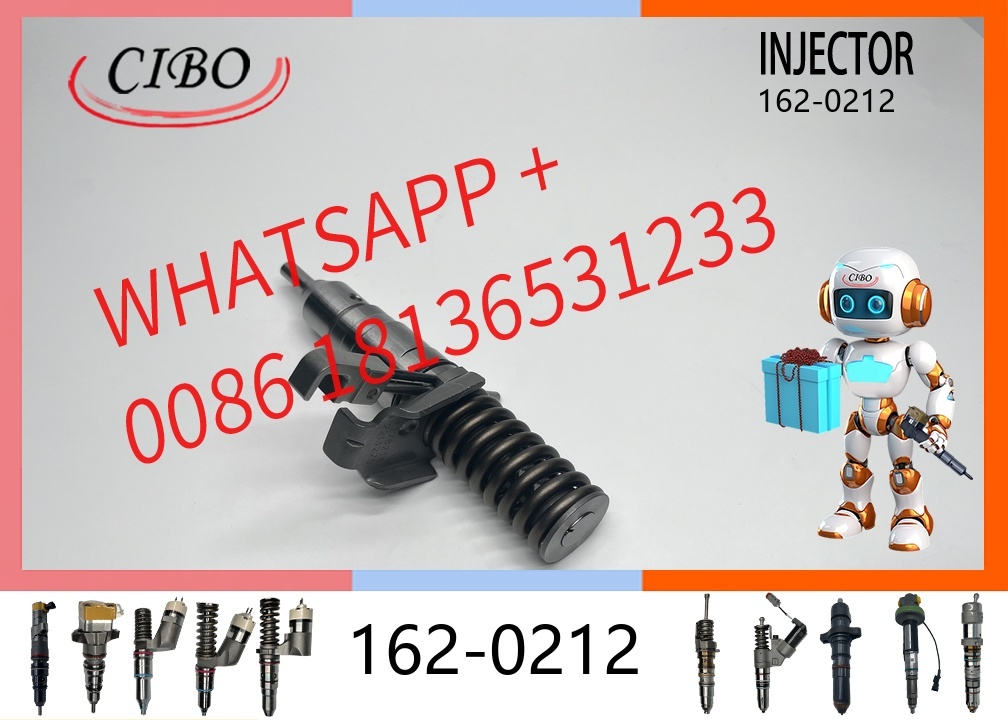 original 162-0212 Fuel Injector for   3116 3126 3114 Diesel Engine Common Rail Injector Replacement for OEM 1620212 127-8216 127-8213 0R-8475 original new injector