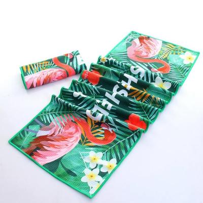 Mildew Proof Microfibre Gym Towel Easy Carrier Versatile Microfibre Sweat Towel