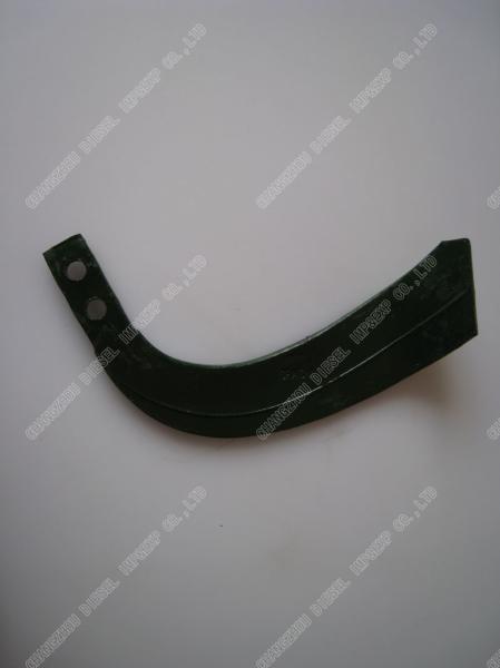 Agricultural Rotary Tiller Blades 65Mn Steel Colorful Packing For Df Tractors 0.5Kg / 0.55Kg