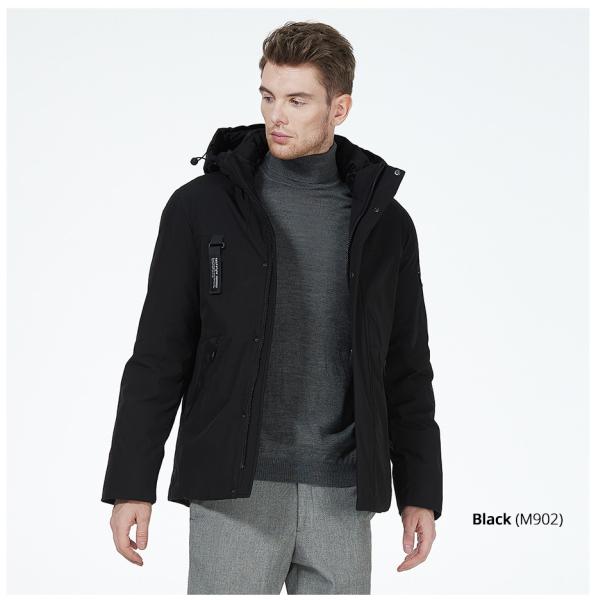 Stylish Down Jacket Men'S With Arm Pocket Individual Linen Jacket Mens Casual