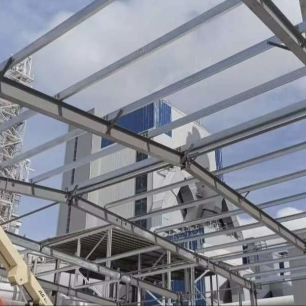 Custom Hot Galvanized Prefab Steel Workshop Structure