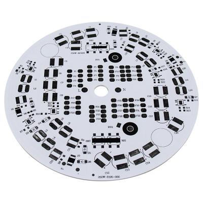 Serviços tomados partido folheados dobro do conjunto do PWB da placa de circuito tomado partido únicos do PWB de alumínio do diodo emissor de luz