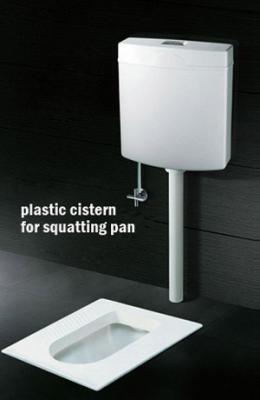 Toilet Water Cistern Wall Hung Tank With Fill Valve Flush Valve Ready Inside From Xiamen China