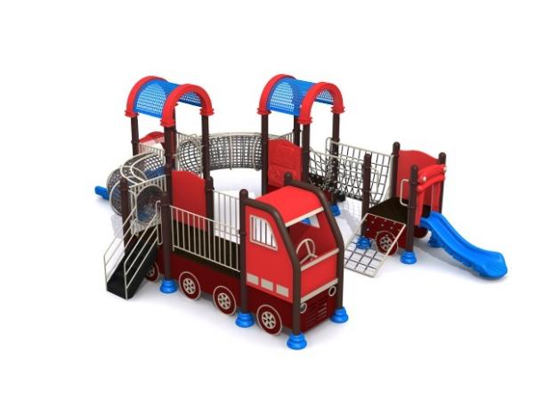Funny Car Metal Cool Child Kid Slide Outdoor Play Equipment Longlife