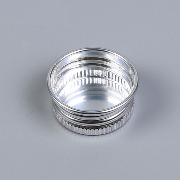 Алюминиевая сияющая серебряная верхняя часть диска покрывает 20/410 для заботы кожи еды личной