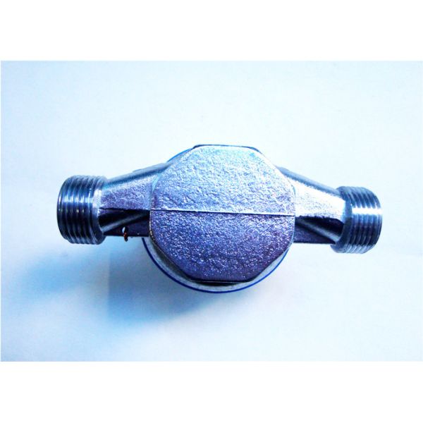 Brass Anti-magnetic Inline Water Meter ISO 4064 Class B , LXSC-15D
