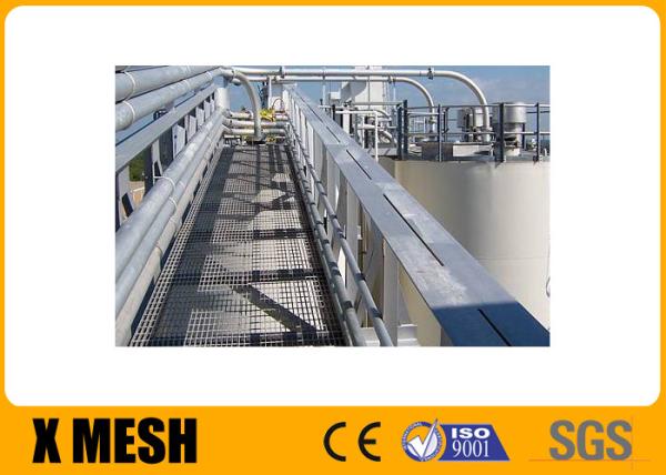 A36 Galvanised Steel Walkway Grating Flooring ASTM A123