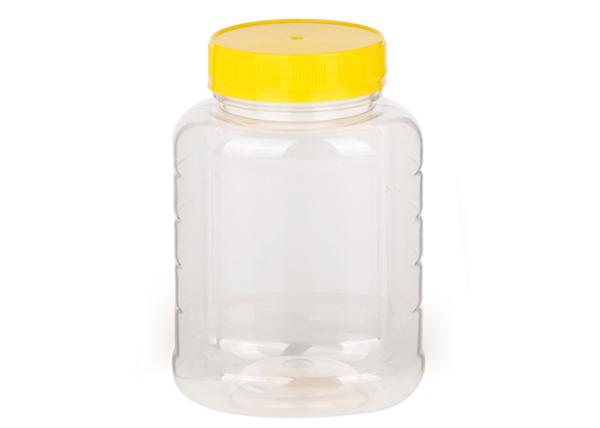 O animal de estimação transparente do espaço livre do produto comestível range o tampão de parafuso plástico impermeável