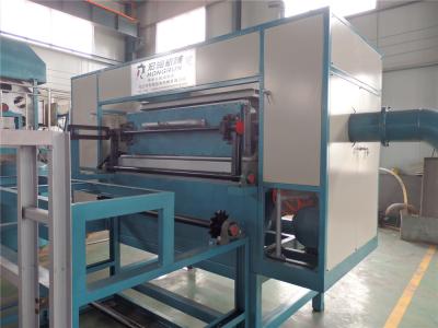 Máquina de molde de papel giratória da polpa da caixa de ovo, maquinaria dos recipientes do empacotamento de alimento