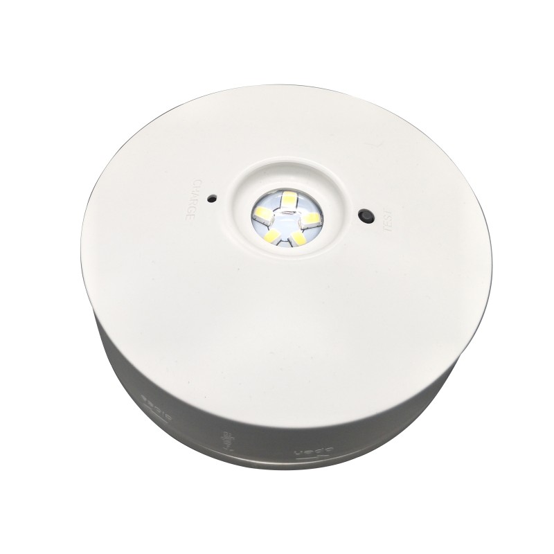 Test Button LED Rechargeable Battery Operation Emergency Light 3 Years Warranty L114MN