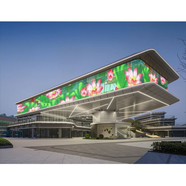 Ultra-Thin Led Transparent Screen Film  P20 Crystal Display on Commerical Window Glass