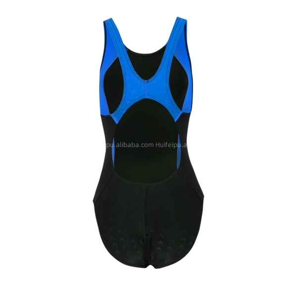 Custom Logo Children's Beachwear Sleeveless Back Zip One Piece Swimsuit