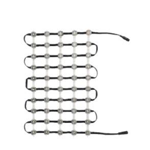 P100 LED Mesh Pantalla flexible Transparencia 90% IP67 para uso al aire libre