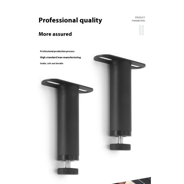 Modern Design Metal Rod Frame Foot Bed Adjustable Support Hardware Soft Board Furniture Center Foot