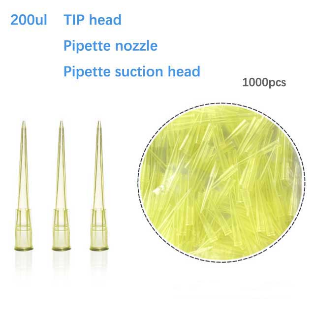 Lab Tip Head Pipette Nozzle Suction Head  10ul 200ul 1ml 5ml 10ml Pipette Gun Rack Suction Head Box