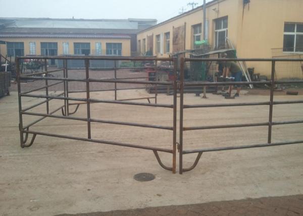 Welded Metal Cattle Fence Panels Australia Standard With Square / Oval / Round Tube
