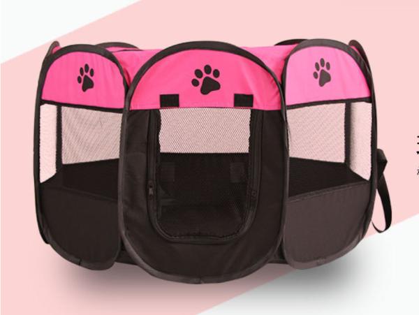 43cm 74cm Portable Dog Pens For Camping Octagonal Outdoor