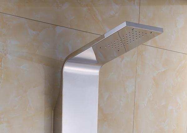 ROVATE 4 Way Water Outlet Wall Mount Shower Panel Home Furniture L Shape