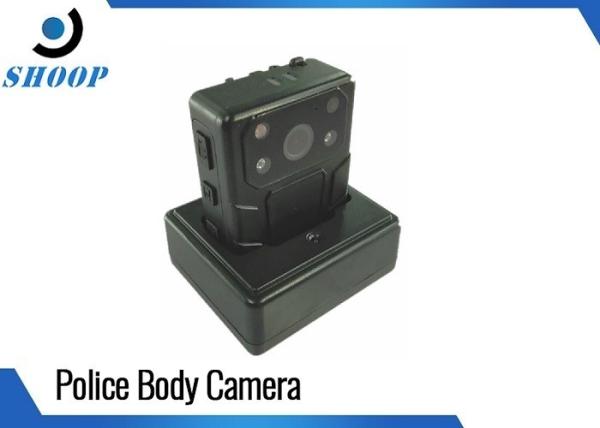 A visão noturna vestida da câmera da aplicação da lei corpo audio Waterproof 2 luzes do IR para a polícia