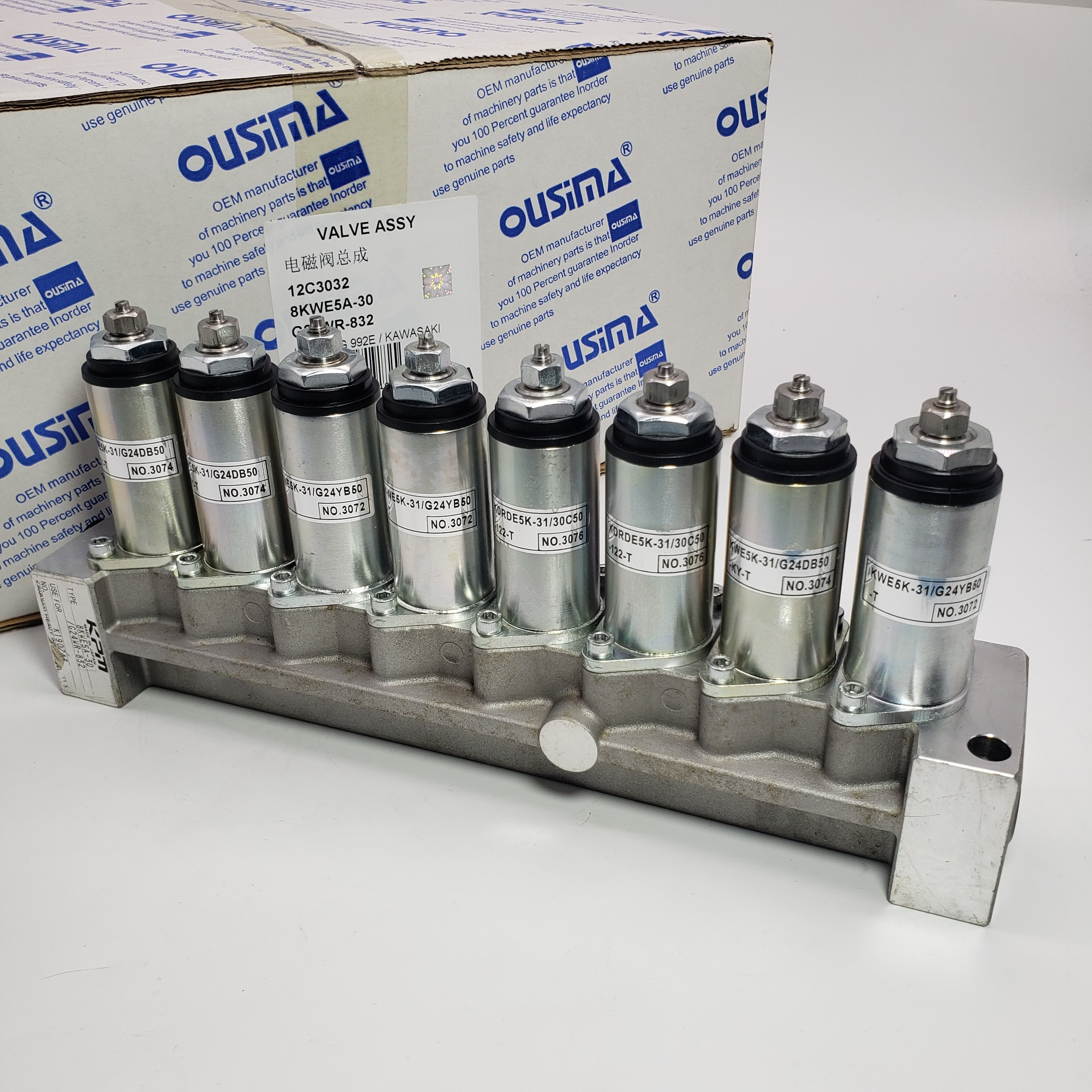 клапан соленоида Grop 12C3032 8KWE5A-30 G24WR-832 для LIUGONG992E КАВАСАКИ