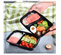 Microwavable remova a Pp recipientes de alimento plásticos descartáveis com tampa