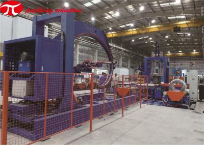 Máquina de envolvimento de alumínio vertical 2300mm automáticos da bobina de LLDPE