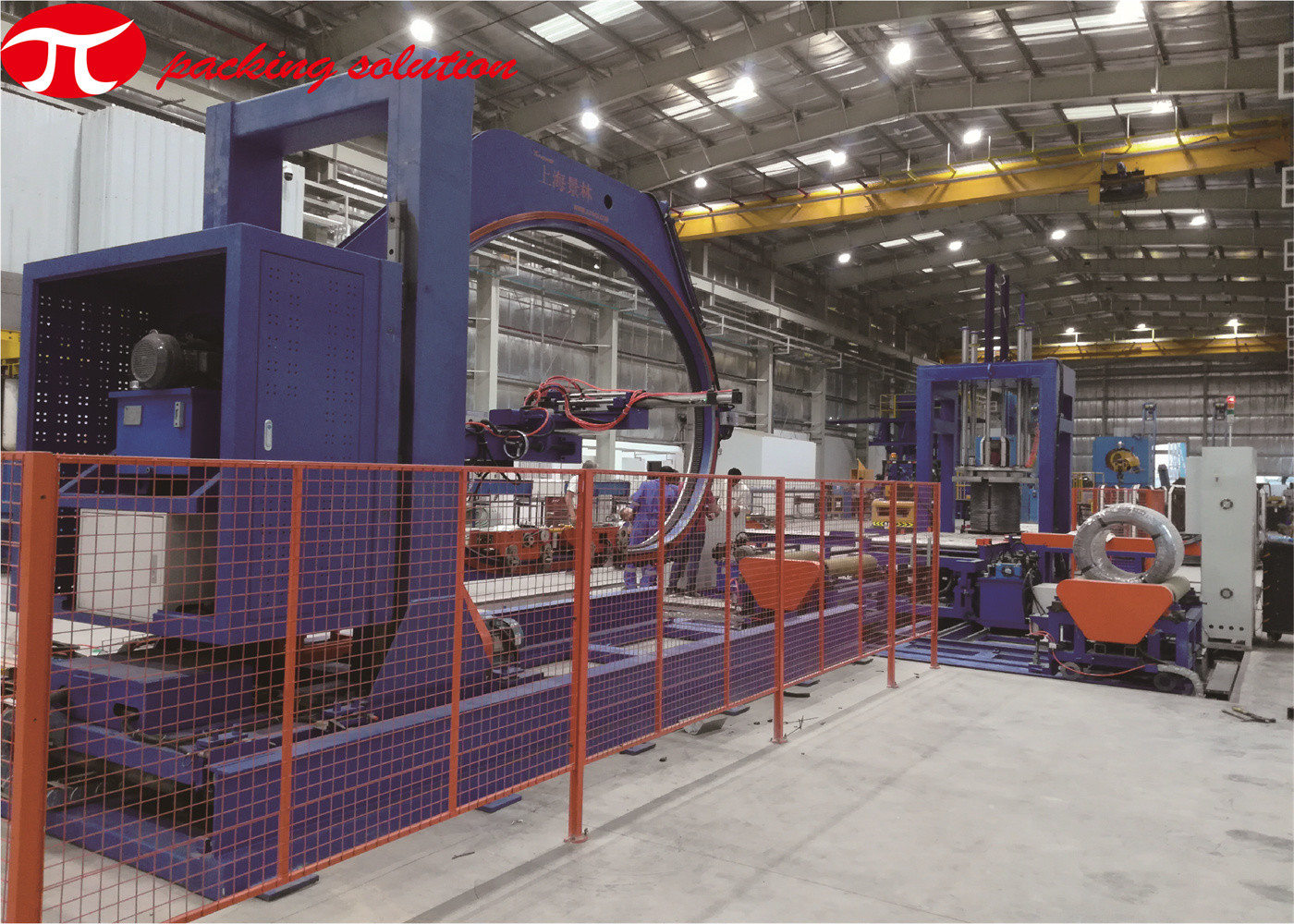 Большое столкновение машины упаковки катушки провода Alumimun мастера ширины анти- с управлением PLC