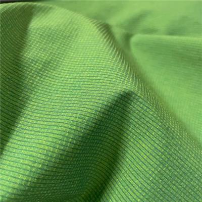 Tela impermeável 70D+40D*70D+40D 140gsm 150cm da roupa dos esportes do Spandex de nylon de Ripstop impermeável.