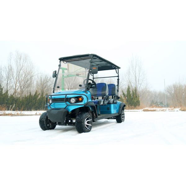 Eelectric Golf Cart 4 Seater Electric Off Road Vehicle for Hotel Shuttle Transport