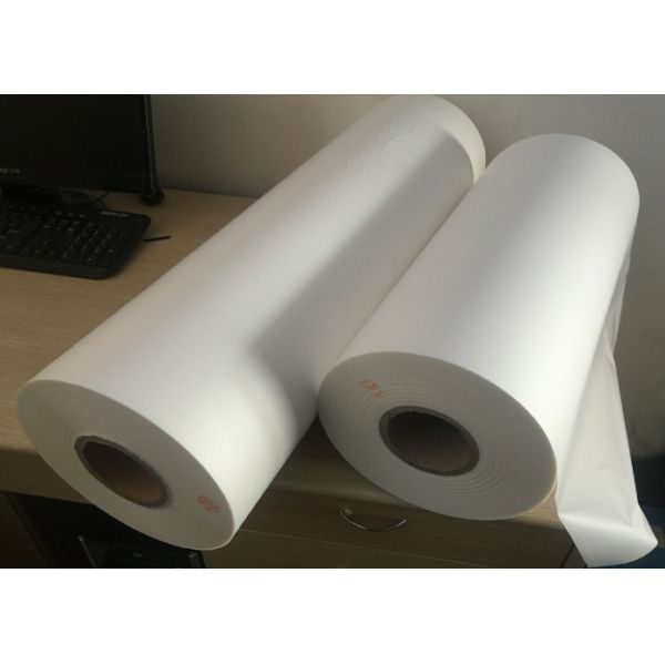 27 Mic BOPP Laminating Film Roll , 3 Inch Core Cosmetic Packing Film Roll