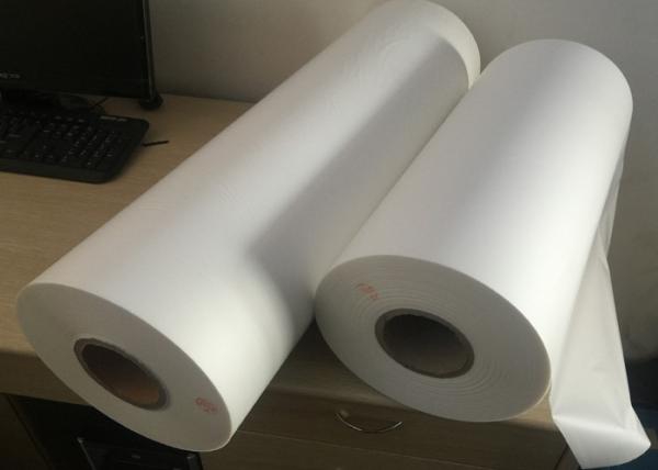 High End Product Laminating Roll Film , SGS Transparent Velvet Touch Film