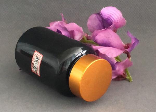 PET Black Transparent 150G Empty Medication Bottles