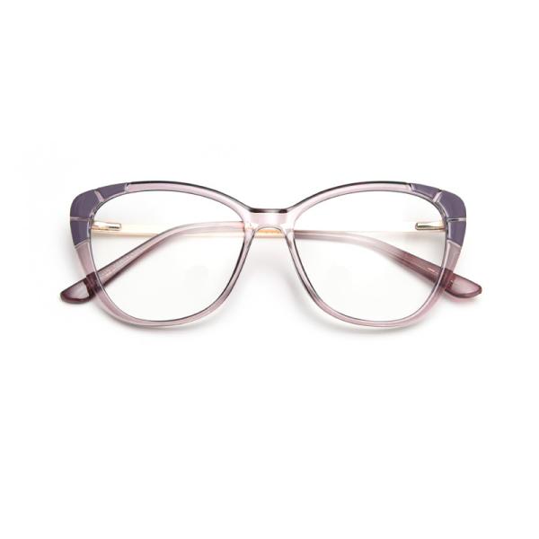Fashion Ladies Oversized Tr90 Glasses Frames Tr90 Blue Light Glasses