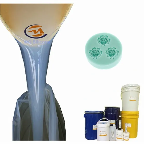 30-40 mins Working Time Liquid RTV-2 Platinum Silicone Rubber for Plaster Mold Making High Viscosity