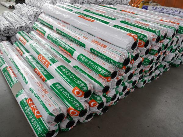 1.5mm TPO Roofing Sheets High Ductility Plasticity