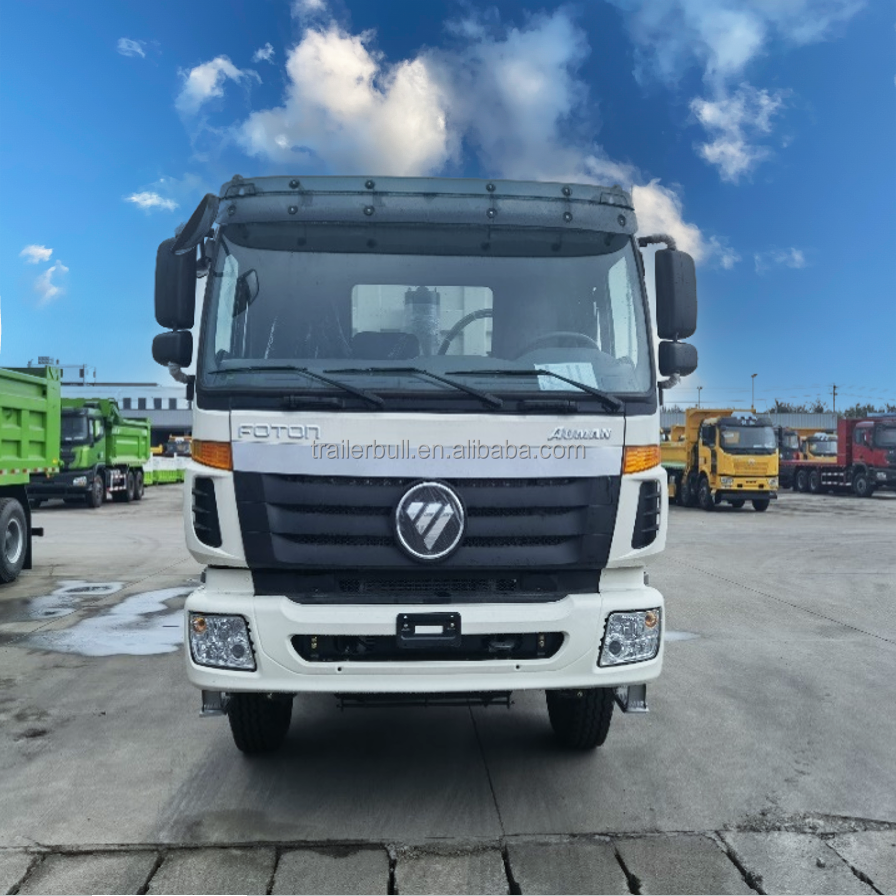 11-20T Foton / Forland Chassis 270hp Stainless Steel SS304 Tanker For Water And Food Delivery