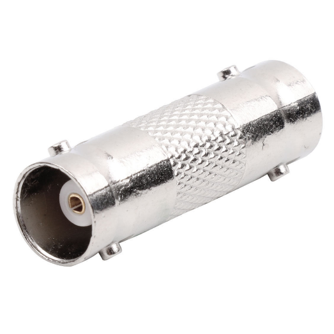 Female To Female BNC Connector Essential Component for CCTV Video Camera